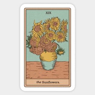 The Sunflowers Sticker